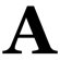 Avalisa Letter - Upper Case 'A' Stretched Wall Art
