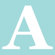 Avalisa Letter - Upper Case 'A' Stretched Wall Art