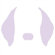 Avalisa Animal Face - Floppy Ears Stretched Wall Art
