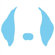 Avalisa Animal Face - Floppy Ears Stretched Wall Art