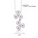 Oravo Destined to Dazzle Round Shape Ruby and White CZ Gemstone Necklace in Sterling Silver