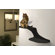 The Refined Feline Clouds Wall Mounted Faux Fur and Metal Cat Perch