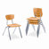 Virco 3000 Series 16" Plastic Classroom Stackable Chair