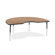 Virco 4000 Series Activity Table with 72" Kidney Shaped Top
