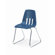 Virco 9000 Series 12" Plastic Classroom Sled-Based Chair