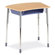 Virco Zuma Plastic Bow Front Student Desk