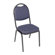 Virco Silver Mist Stacking Chair with 2" Crown Seat