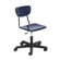 Virco 3000 Series Adjustable Height 15.38" - 20.5" Hard Plastic Classroom Mobile Chair