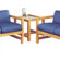 Virco Sled-based End Table