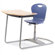 Virco Zuma Series Ergo Combo Plastic Student Desk