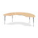Virco 4000 Series Half-Moon Activity Table