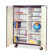 Virco 66" H Mobile Storage Cabinet with 8 Adjustable Shelves