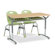 Virco Text Series LaminateTable with Storage