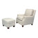 Opulence Home Bradford Chair and Ottoman