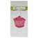 Artgoodies Organic Cupcake Block Print Tea Towel