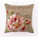 D.L. Rhein Candystripe Rose Down-Filled Embroidered Pillow