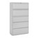 Great Openings 15" Receding Door Lateral File with Five Fixed Shelves