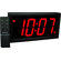 Big Time Clocks Jumbo 4" Numbers LED Digital Alarm Clock with Remote