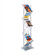 Peter Pepper Freestanding Zig-Zag Magazine & Literature Rack