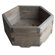 Elegant Home Fashions Hexagon Garden Barrel Planter