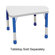 Balt Kids Leg Set, for Tables, Royal Blue