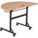Balt Economy Flipper Half Round Training Table