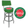 Trademark Global Red and Green Coca Cola Pub Stool with Back