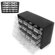 Trademark Global 25 Compartment Durable Plastic Hardware Storage Box