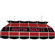 Trademark Global NBA 3 Light Tiffany Style Lamp
