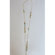 Zirconmania Goldtone Necklace with Geometric Shaped Crystals
