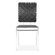 dCOR design Criss Cross Side Chair