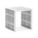 dCOR design Novel Stainless Steel Entryway Bench