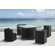 dCOR design Turtle Bach 5 Piece Dining Set