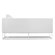 dCOR design Atom Right Facing Bi-cast Leather Bench