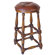 Sarreid Ltd Clydesdale Leather Bar Stool