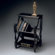 Butler Artist's Originals Tilted Bookcase in Plum Black