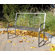 ACHLA Square-on-Squares Entryway Wrought Iron Garden Bench