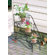 ACHLA Peacock Steps Left Planter Holder