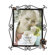 Fetco Home Decor Petals Lowndes Burnished Picture Frame