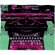 DENY Designs Romi Vega Antique Typewriter Fleece Throw Blanket