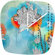 DENY Designs Iveta Abolina Coral Clock