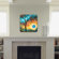 DENY Designs Madart Inc. Aqua Burn Wall Art