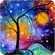 DENY Designs Madart Inc. Winter Sparkle Wall Art