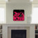 DENY Designs Romi Vega Pink Owl Wall Art