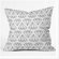 DENY Designs Wesley Bird Diamond Print Throw Pillow