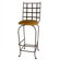 Grace Collection Westminster Swivel Barstool w/ Arms