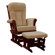 Dream On Me Mission Padded Glider and Ottoman