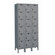 Hallowell ReadyBuilt Three Wide Six Tier Locker in Hallowell Gray