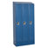 Hallowell ReadyBuilt II Three Wide Single Tier Locker in Marine Blue (Assembled)