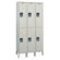Hallowell Maintenance-Free Quiet Stock Lockers - Double Tier - 3 Sections (Assembled)